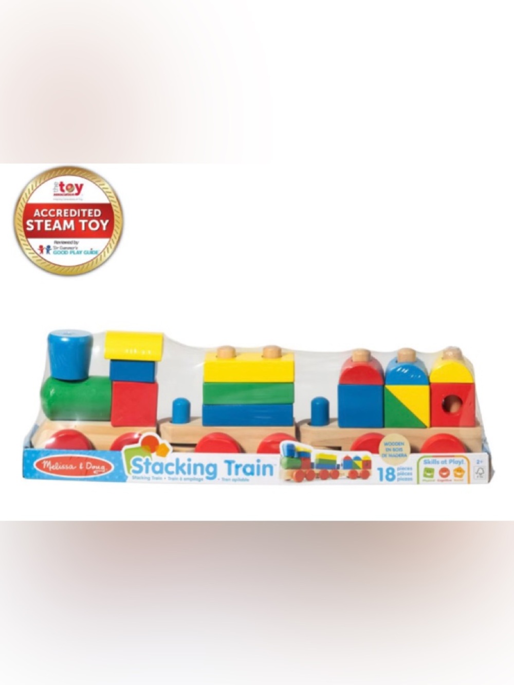Melissa & Doug Stacking Train